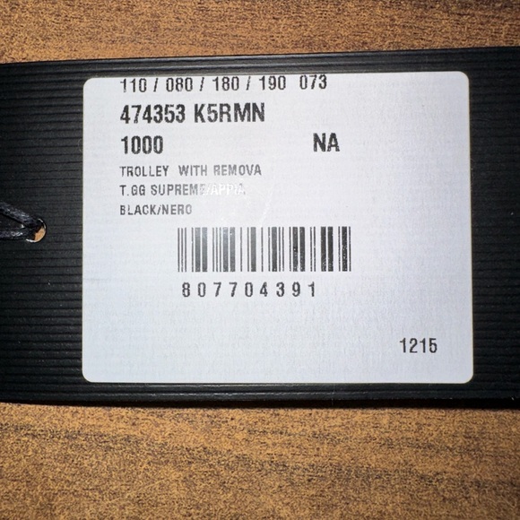 Gucci Authentic Small Cabin Trolley - Picture 8 of 13